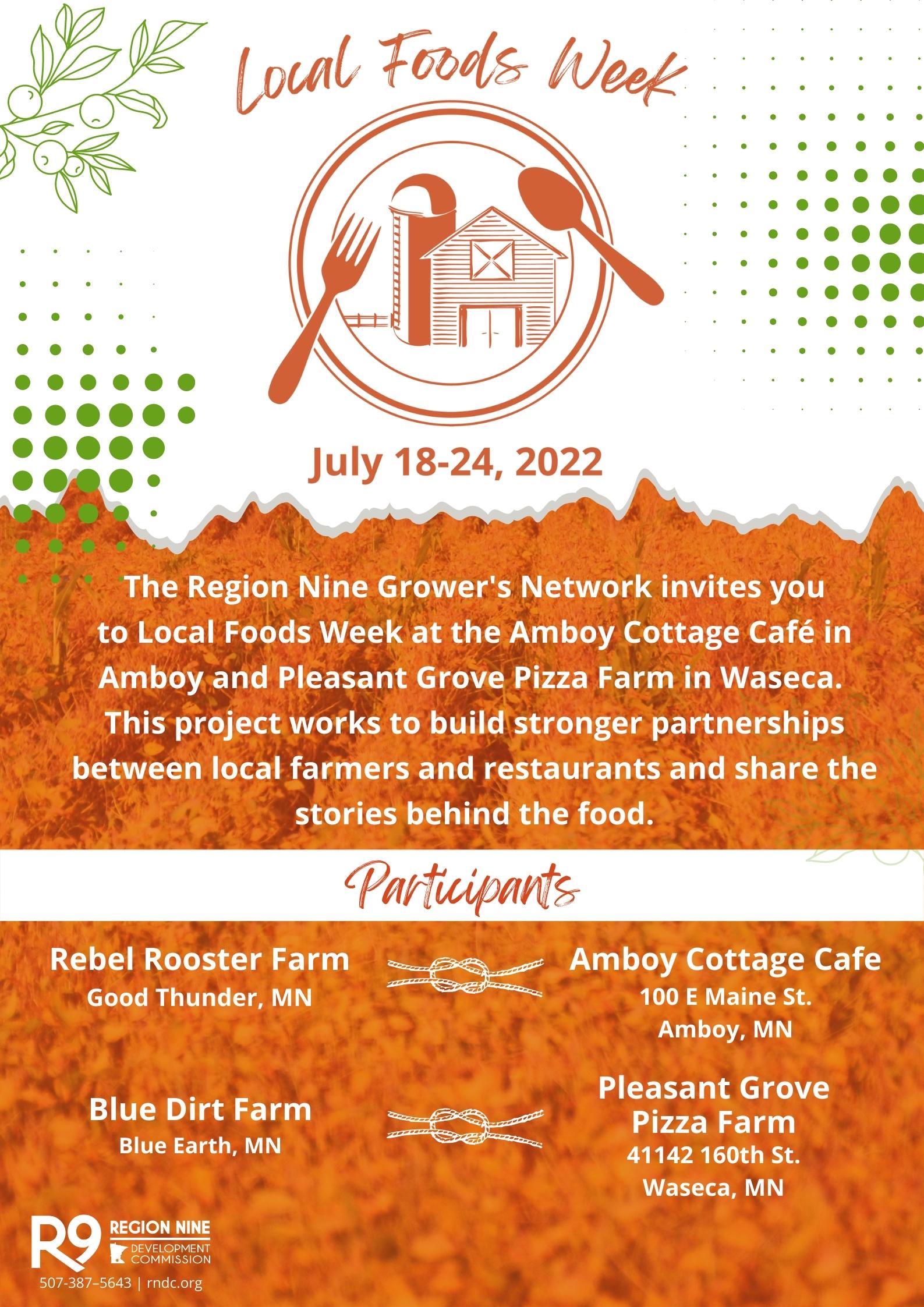 Local Foods Week Poster